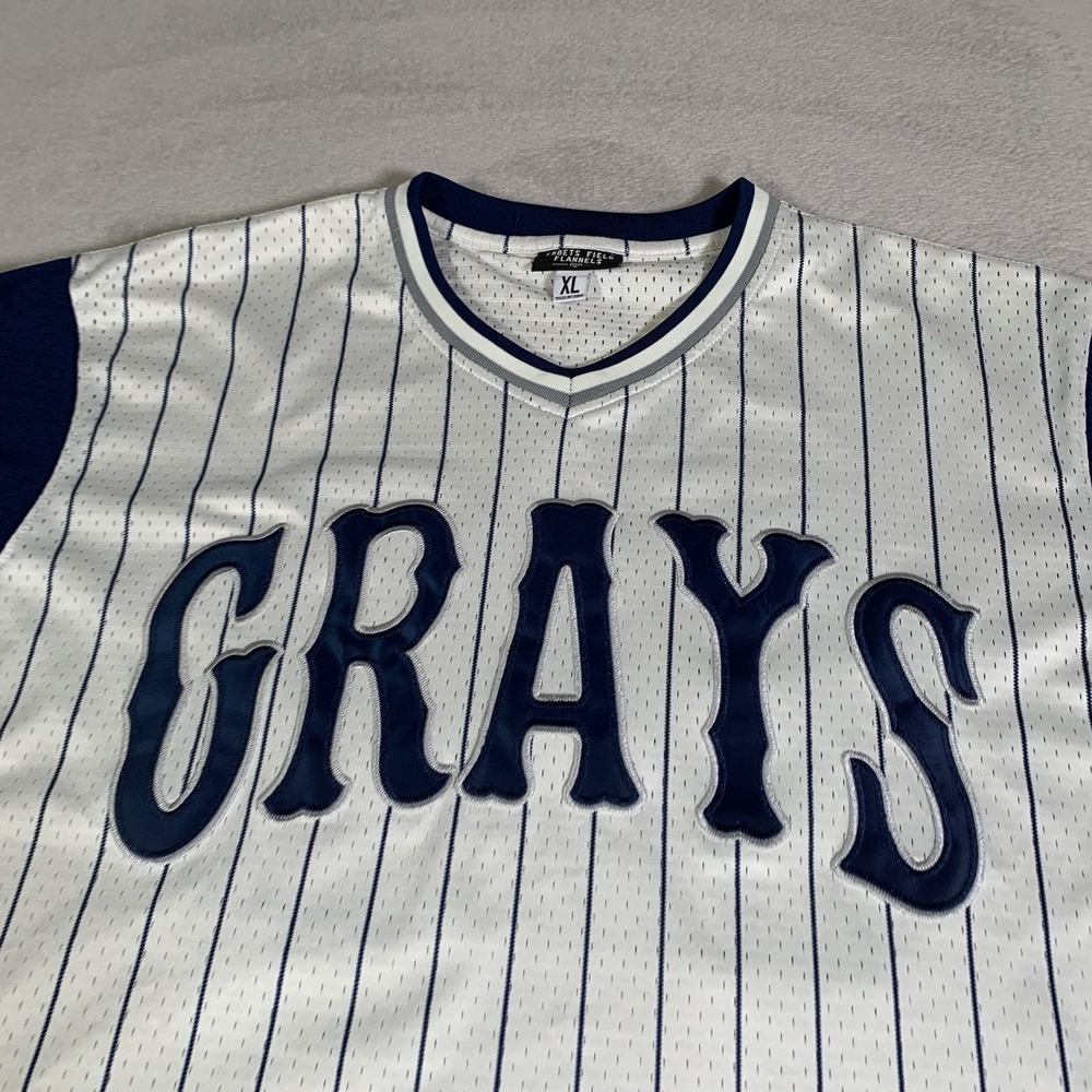 Ebbets Field Flannels Men's Washington Homestead Grays Baseball Jersey XL - Picture 2 of 16